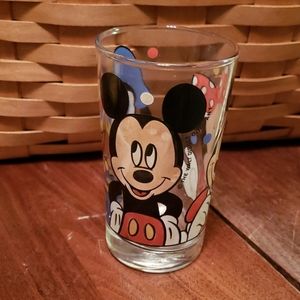 Vintage Disney small glass